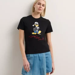 Outlet T-shirt Disney x KARL LAGERFELD pour femmes Femme Chemises Et T-Shirts|Mode Pour Femmes